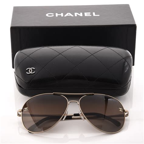 mens chanel aviator sunglasses|chanel sunglasses aviator style.